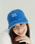 Blue Washed Cap Hisham China Profile