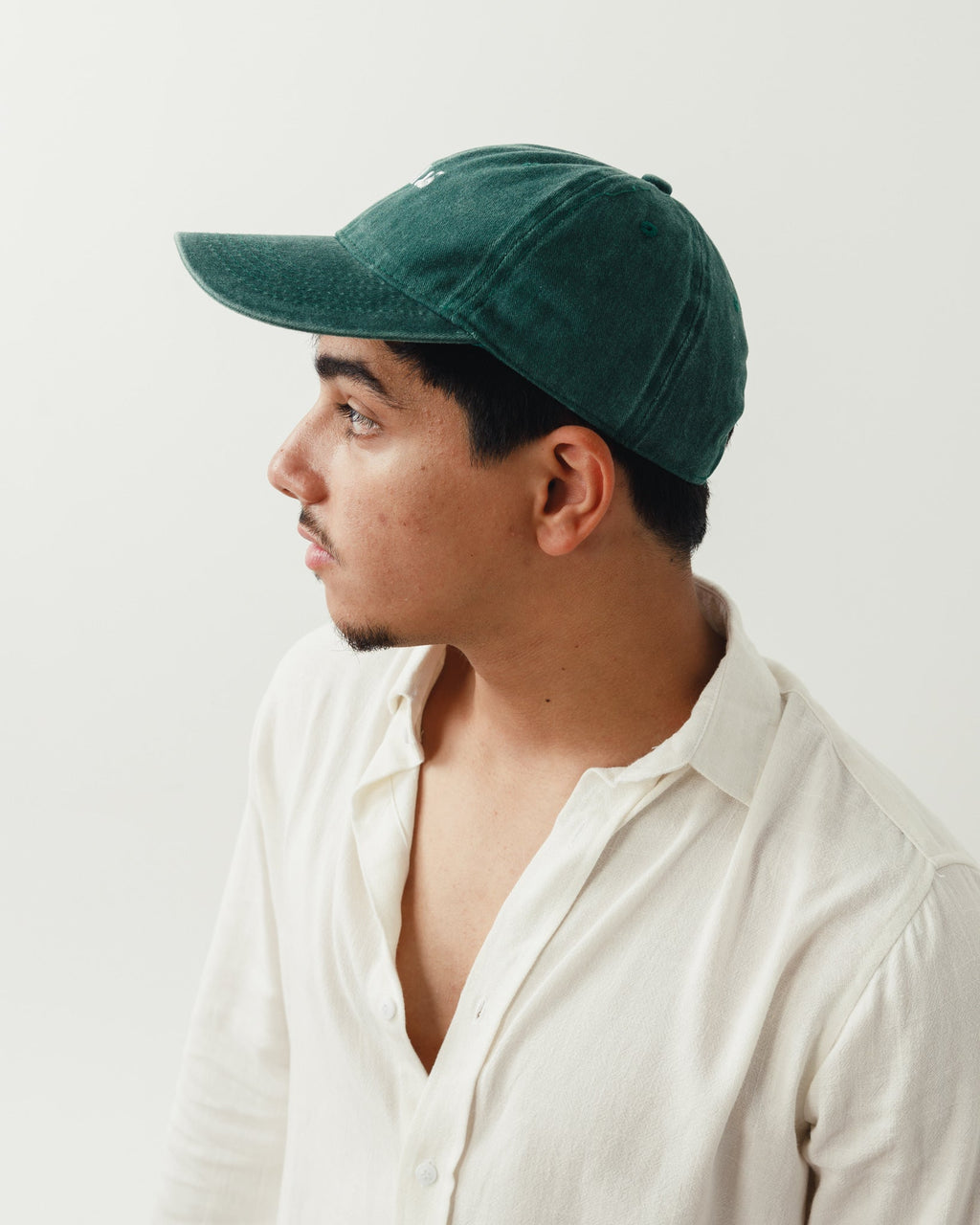 Green Washed Cap Hisham China Profile
