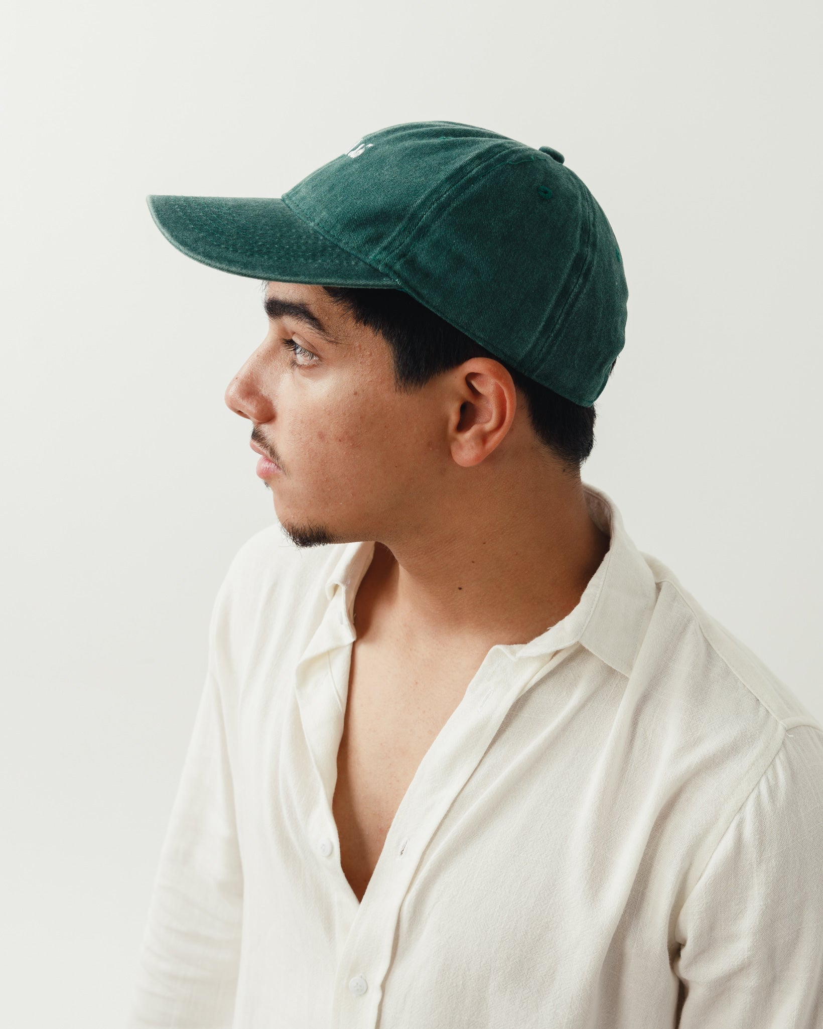 Green Washed Cap Hisham China Profile