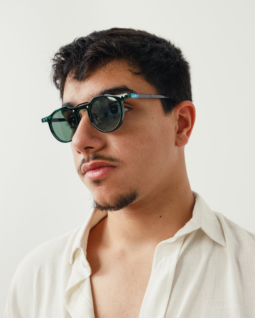 Verde Premium Deep Green Sunglasses
