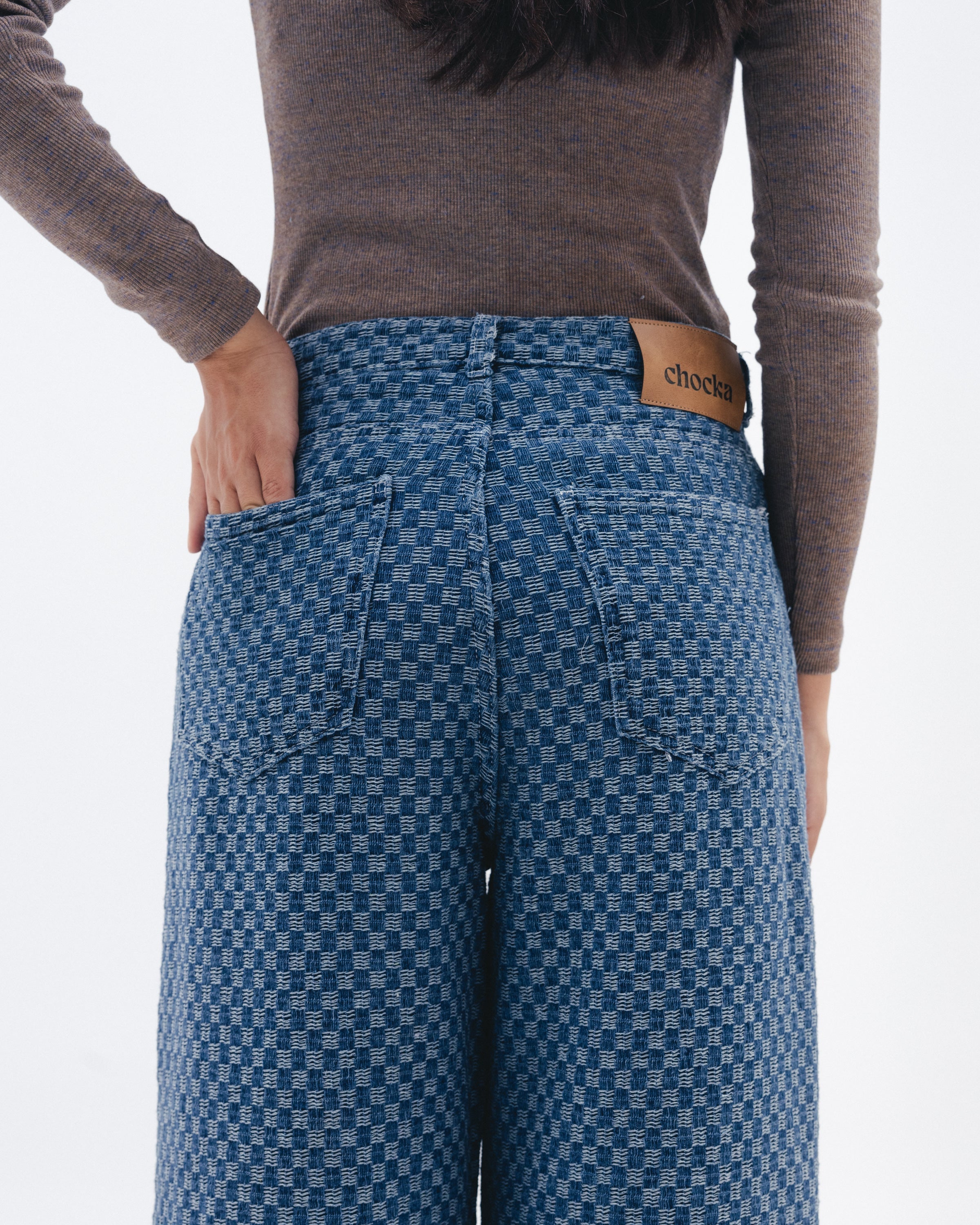 Mocha Ribbed Long Sleeve Chocka